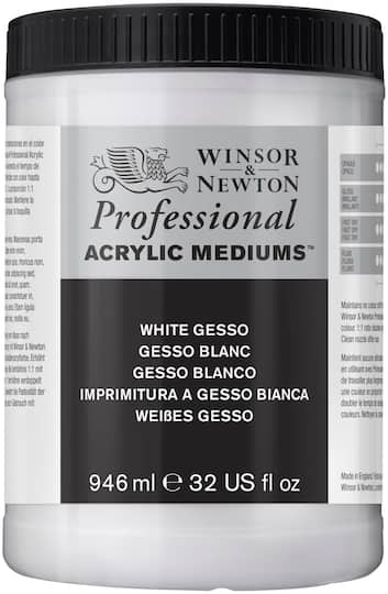 Winsor &#x26; Newton&#xAE; Professional Acrylic Medium, White Gesso
